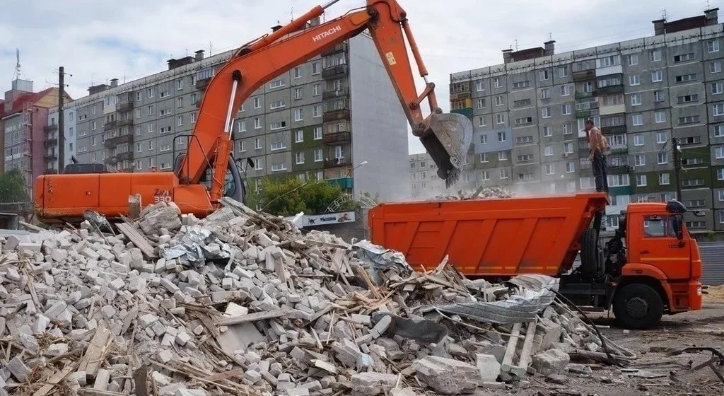 Профессиональный вывоз строительного мусора в Казани в октябре