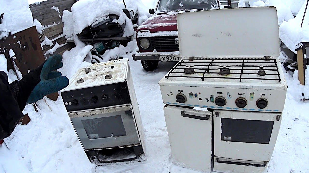 Вывоз газовых плит с утилизацией в Казани в октябре