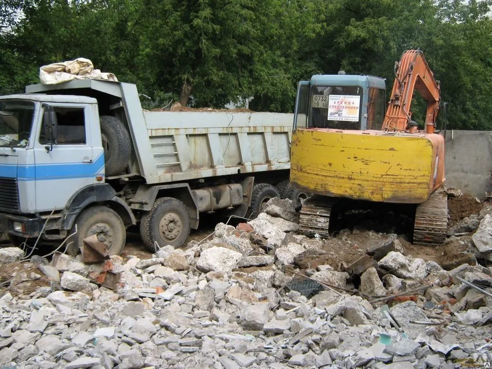 Вывоз бетонного боя и утилизация в Казани в октябре