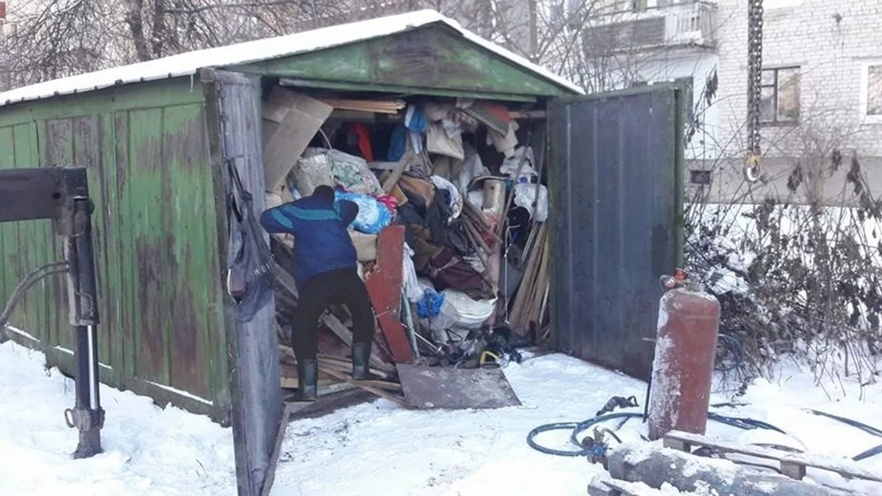 Вывоз мусора из гаража с гарантией чистоты в Казани в октябре